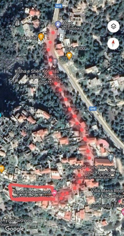 Janis Castle Apartment Himare Esterno foto