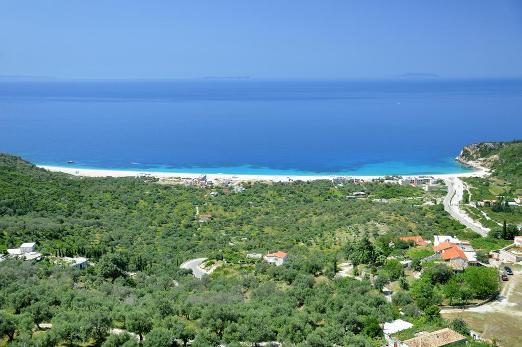 Janis Castle Apartment Himare Esterno foto
