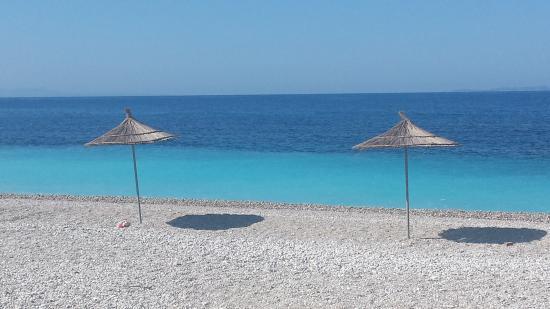 Janis Castle Apartment Himare Esterno foto
